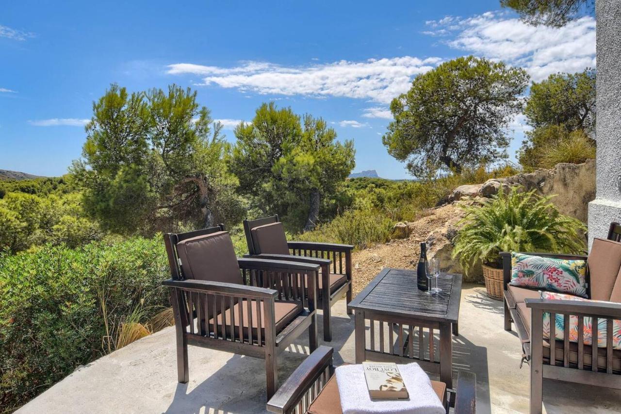 Stunning Mountain View Bungalow In Moraira טאולאדה מראה חיצוני תמונה